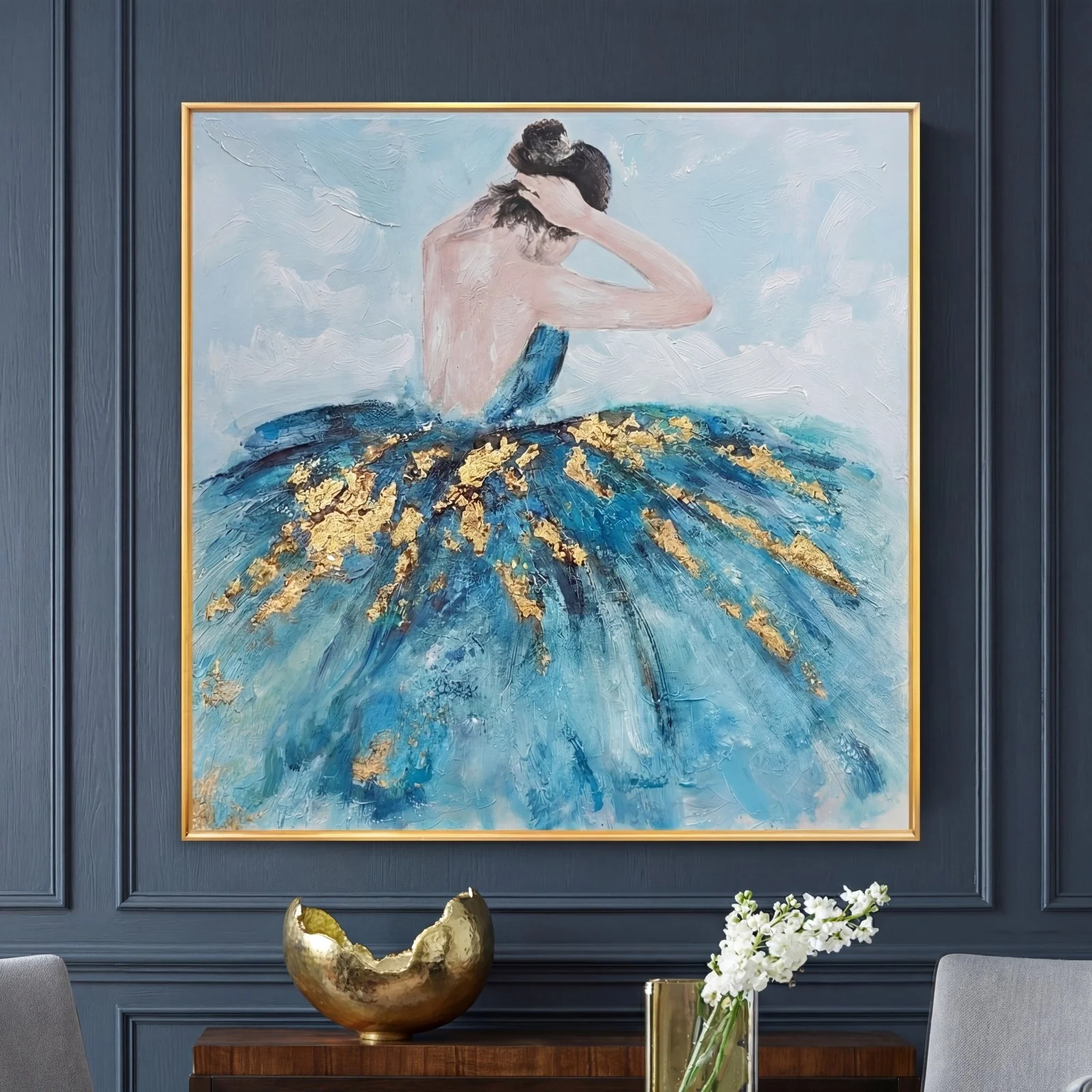 Ballerina in Blue - Image 3