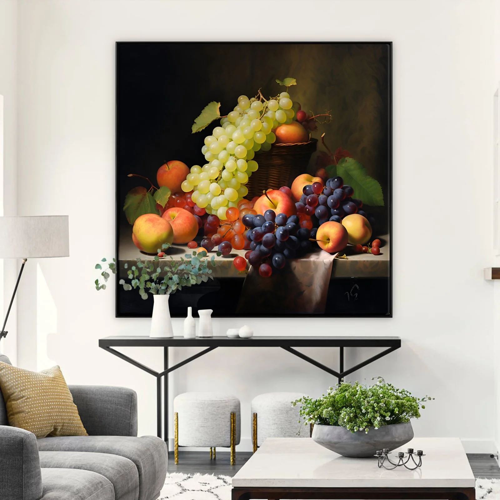 Collection of Grapes and Apples - Image 4