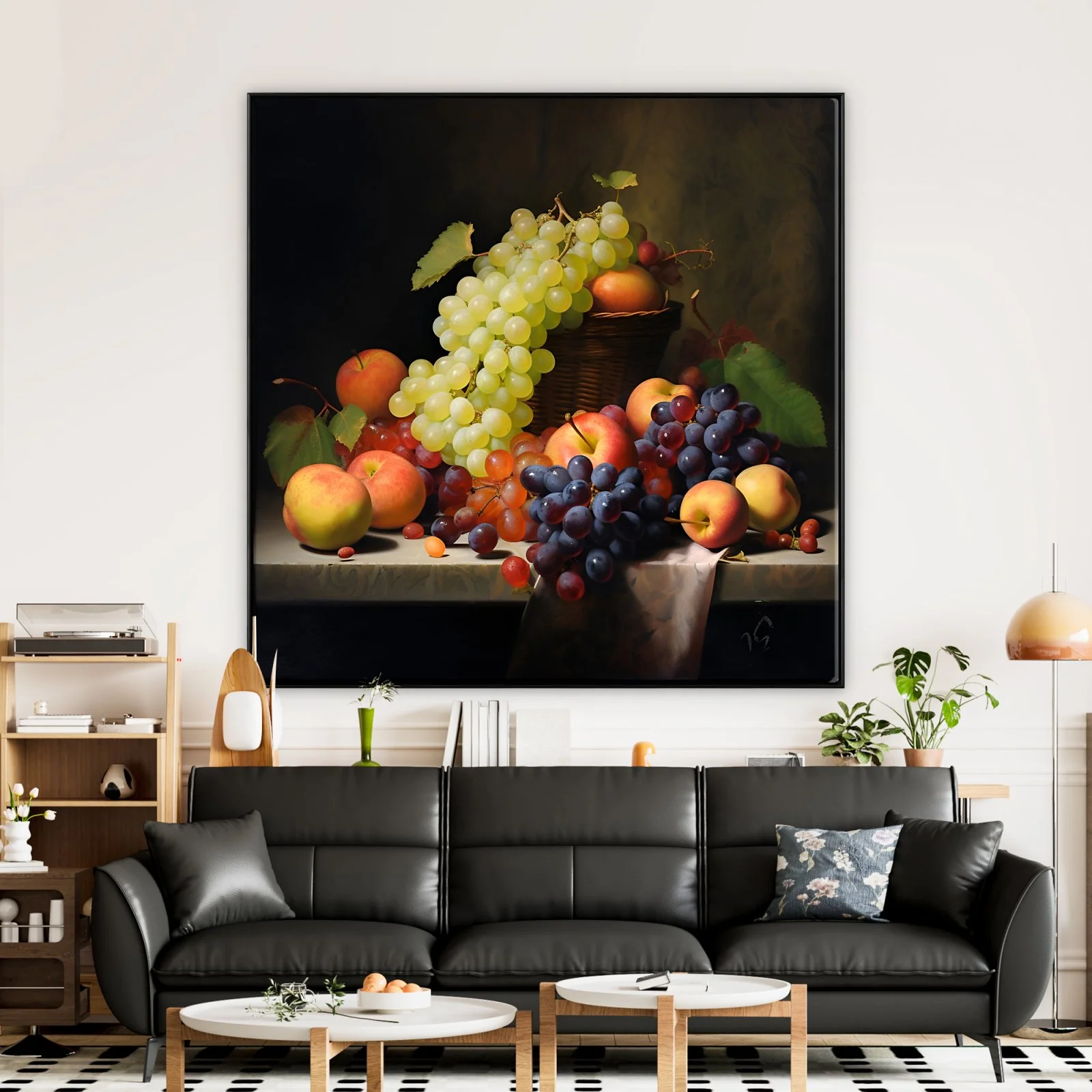 Collection of Grapes and Apples - Image 6