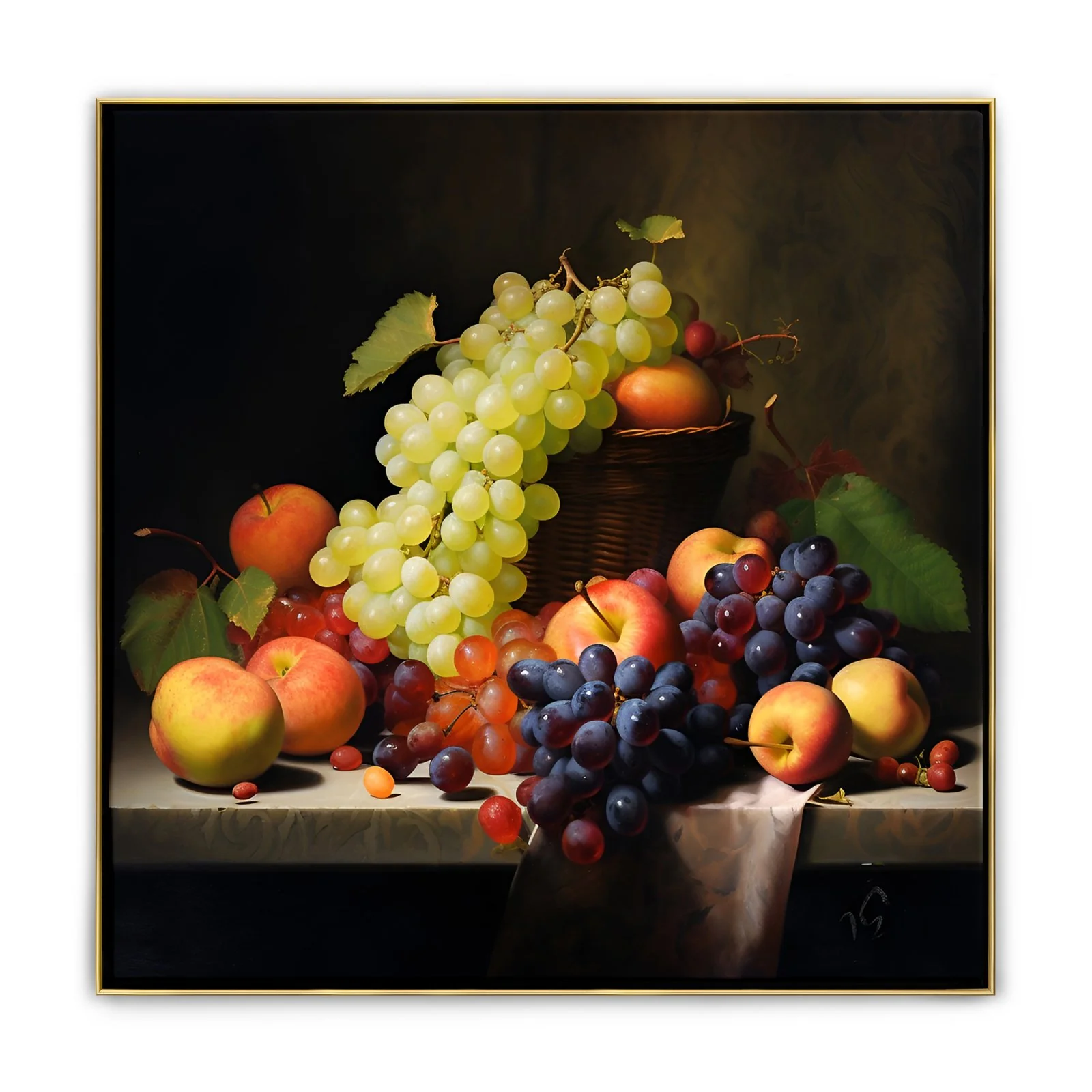 Collection of Grapes and Apples - Image 7