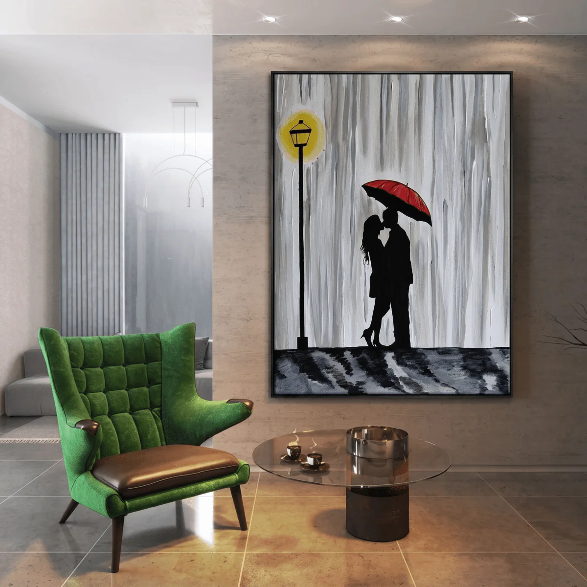Romance in the Rain - Image 3