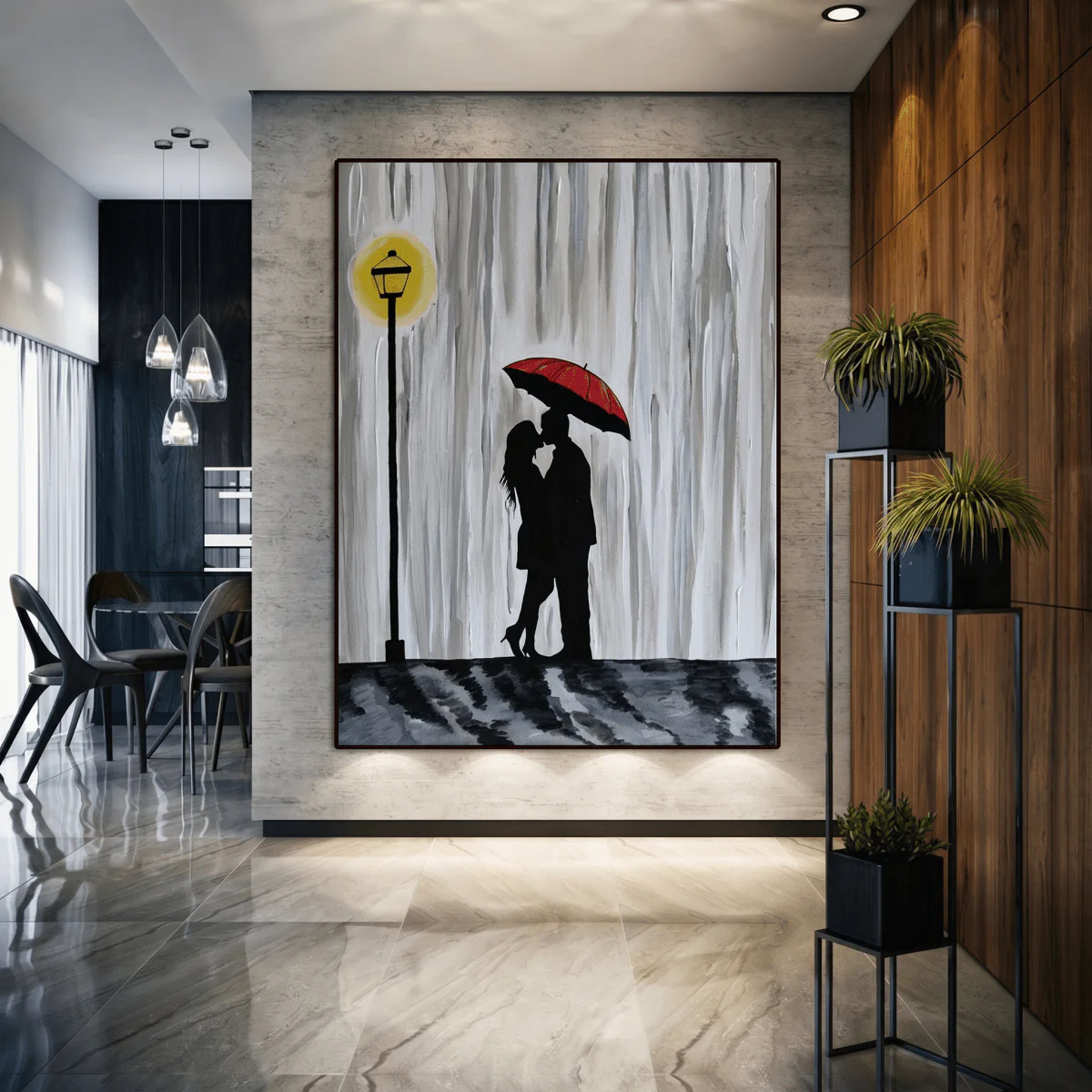 Romance in the Rain - Image 4
