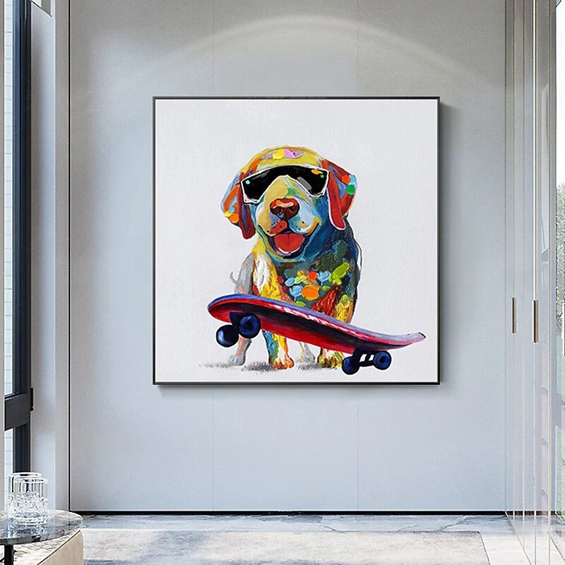 Skate the Pupper in Color - Image 2