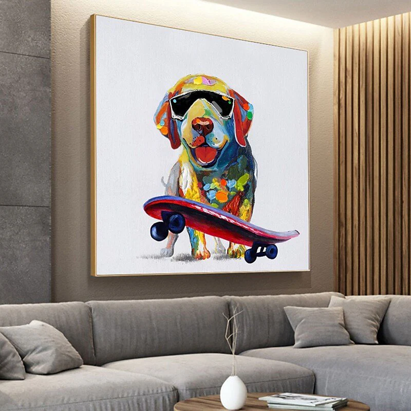 Skate the Pupper in Color - Image 3