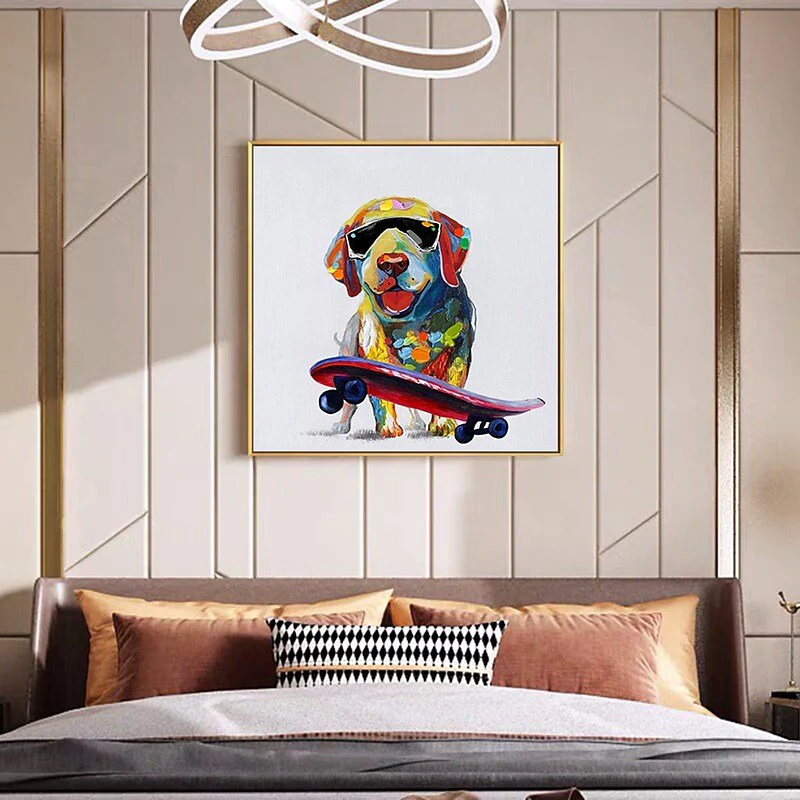 Skate the Pupper in Color - Image 4