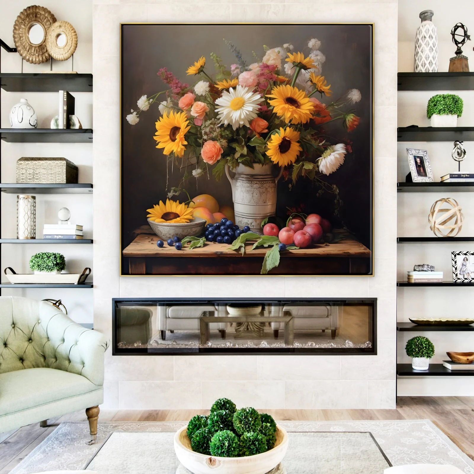 Summer Bouquet in Vase - Image 4