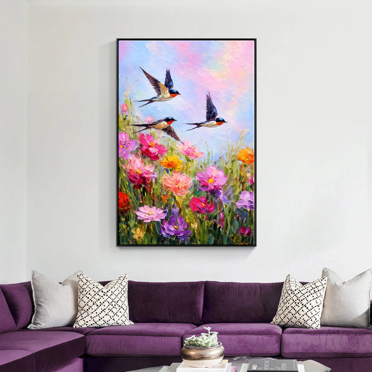 Swallows in Spring