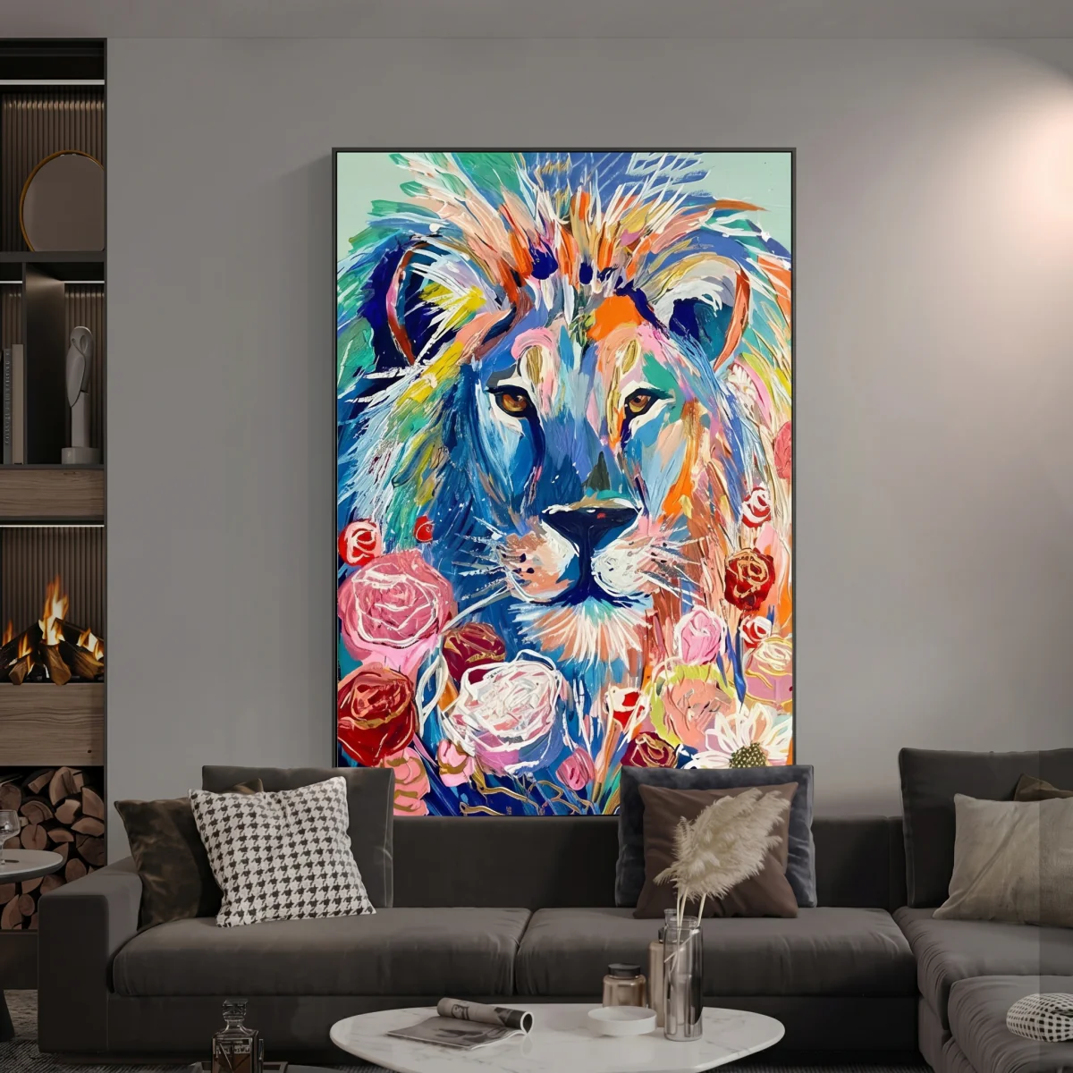 The Colored Lion