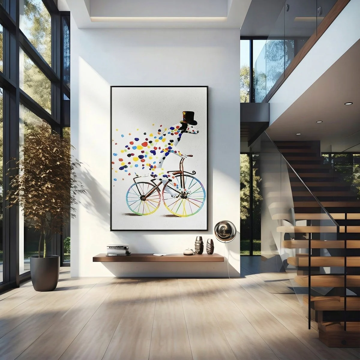 The Cycling Dalmatian