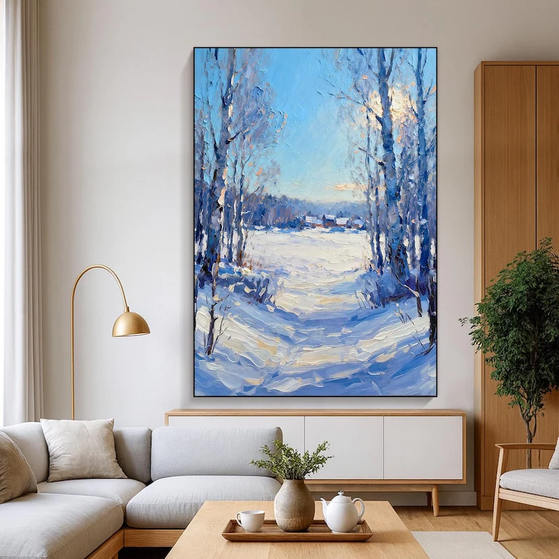 The Snow-Covered Town - Image 2