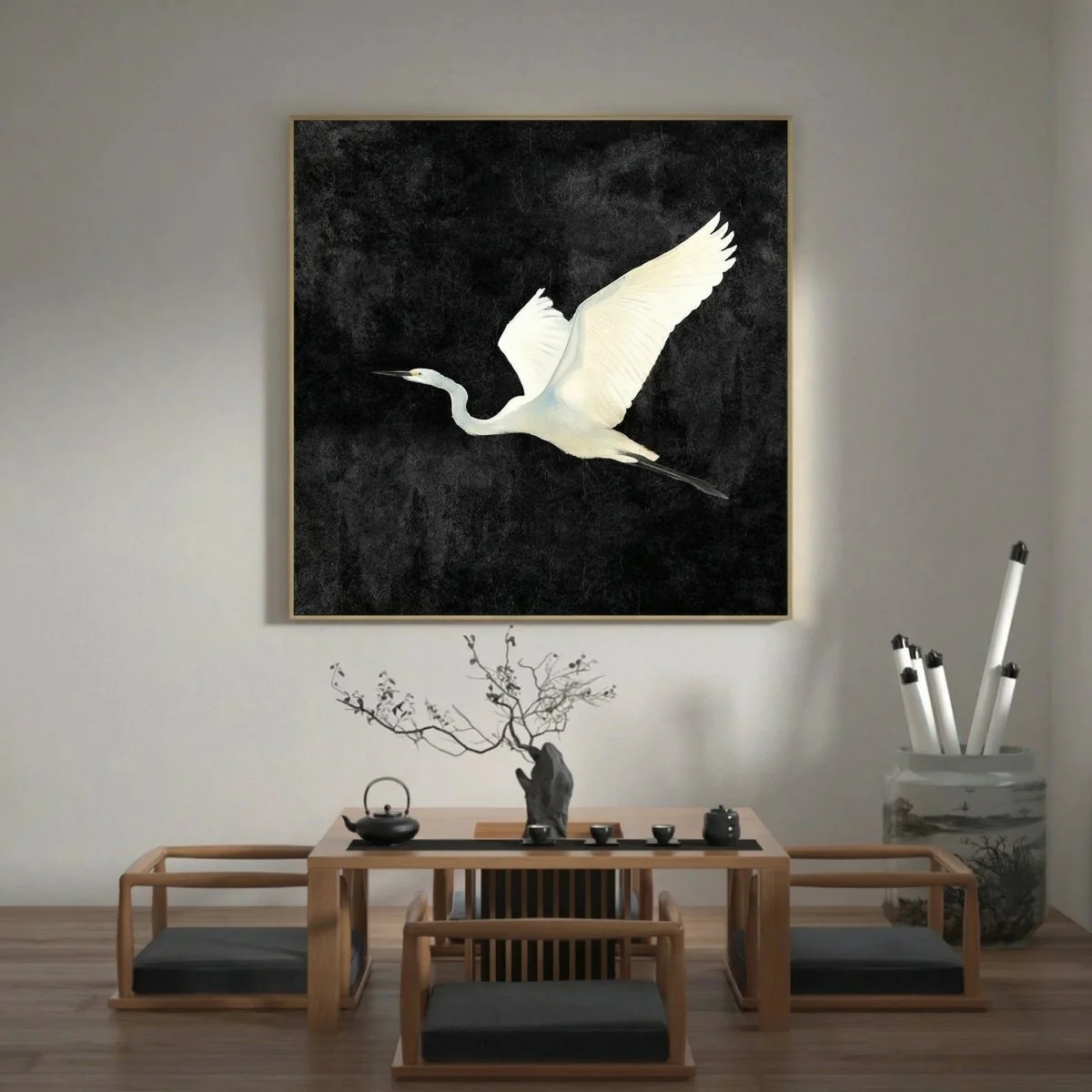 The White Egret