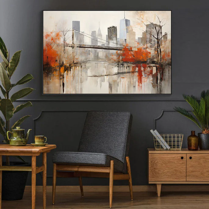 Autumn Manhattan - 36x24" - Image 3