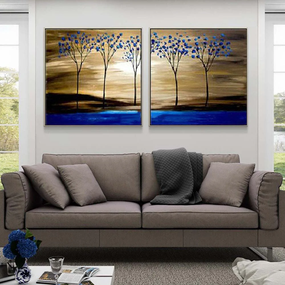 Blue Savanna - 28x28" [2pcs] - Image 4
