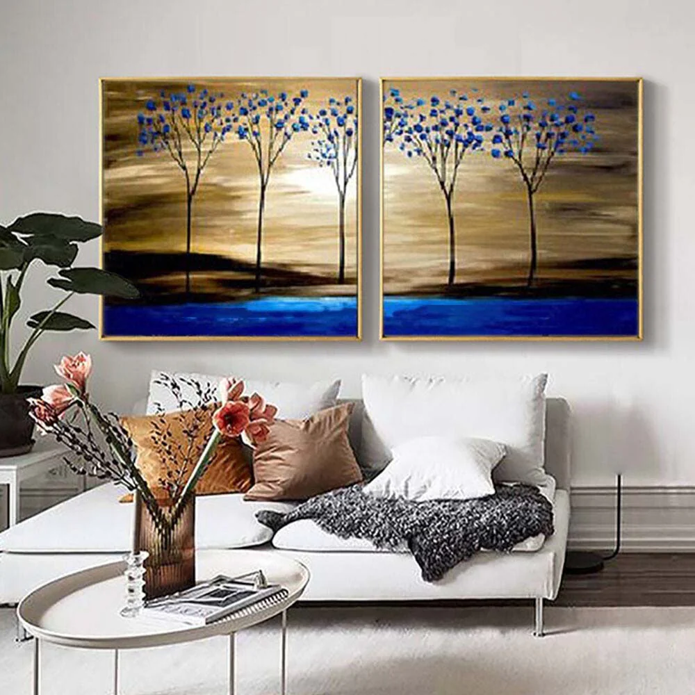 Blue Savanna - 28x28" [2pcs] - Image 5