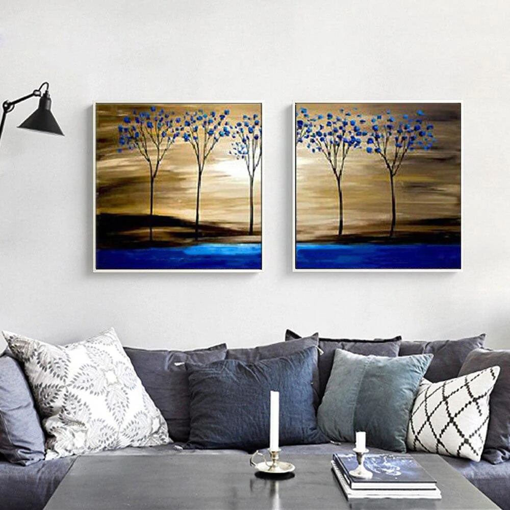 Blue Savanna - 28x28" [2pcs] - Image 7