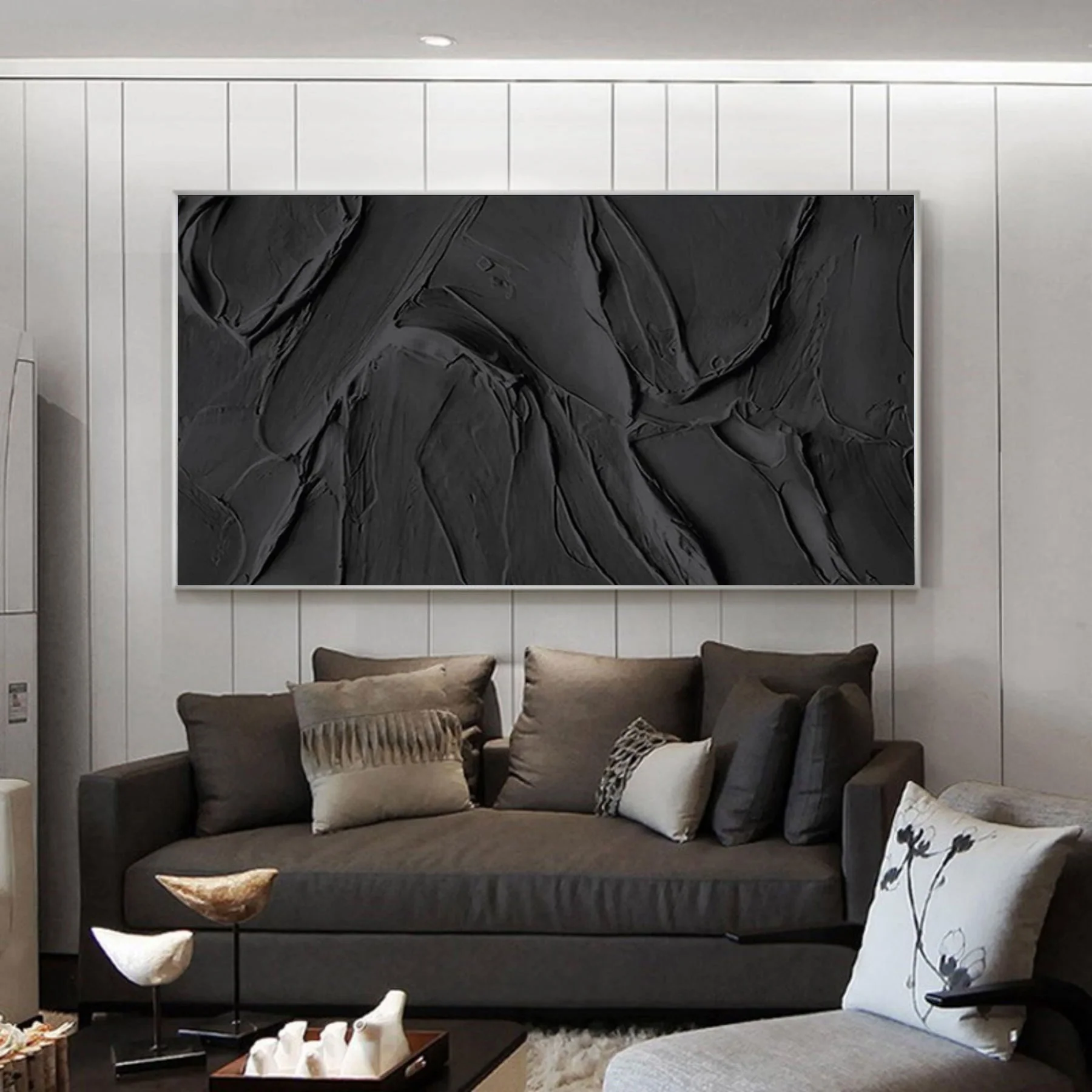 Charcoal Fabric - 64x32" - Image 3
