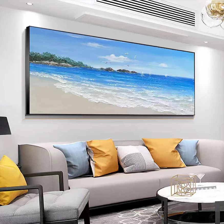 Coastal Getaway - 48x24" - Image 2
