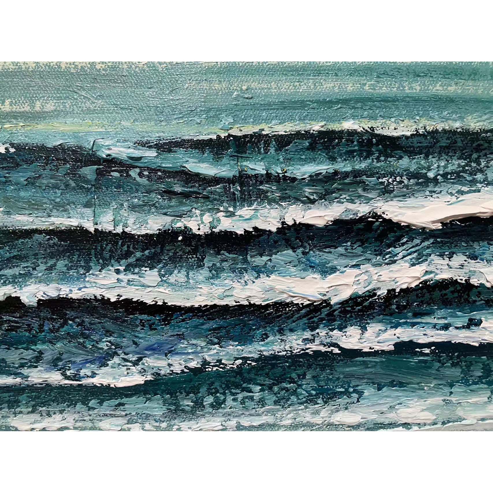 Crystal Blue Shores - 64x32" - Image 9