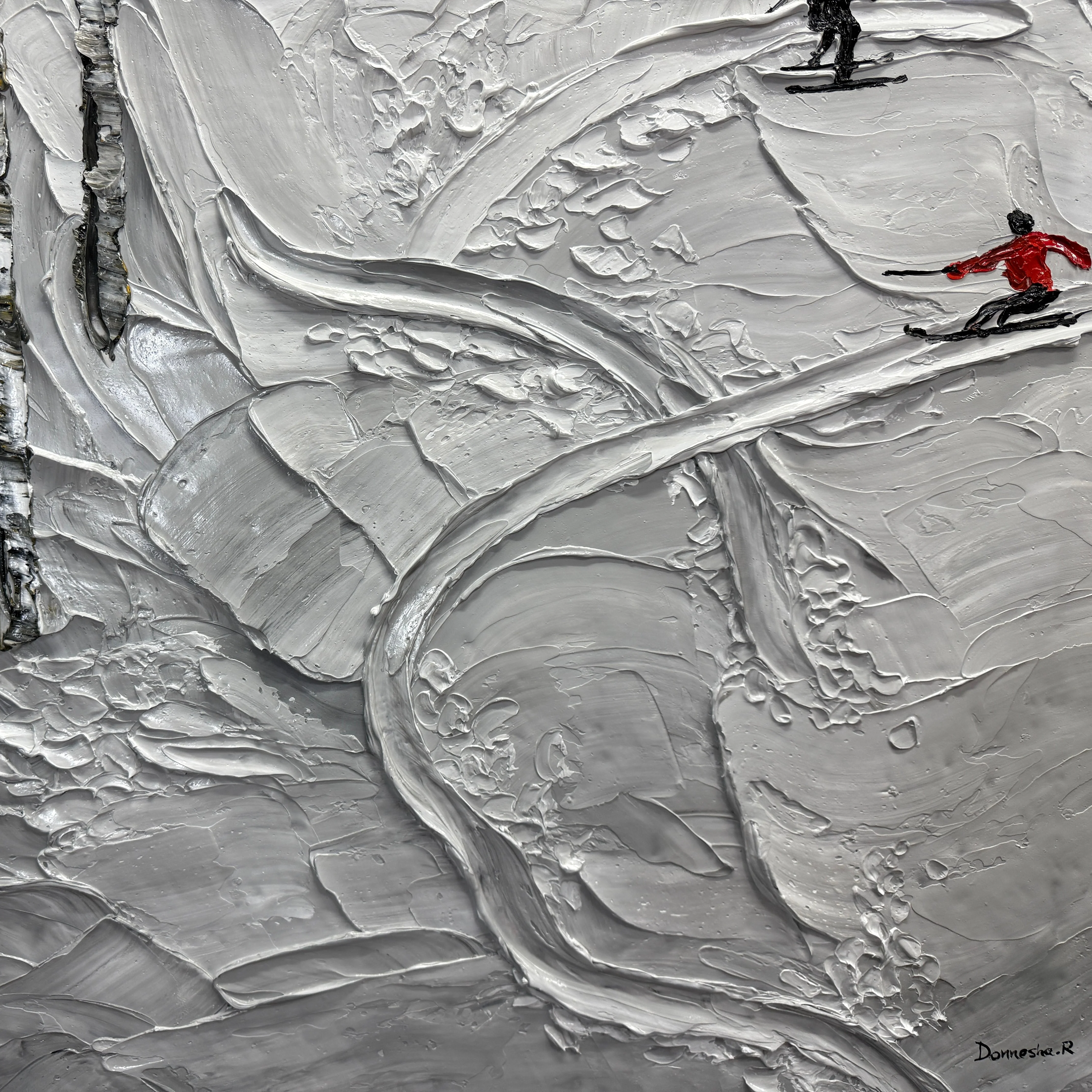 Down the Slopes - 24x36" - Image 9