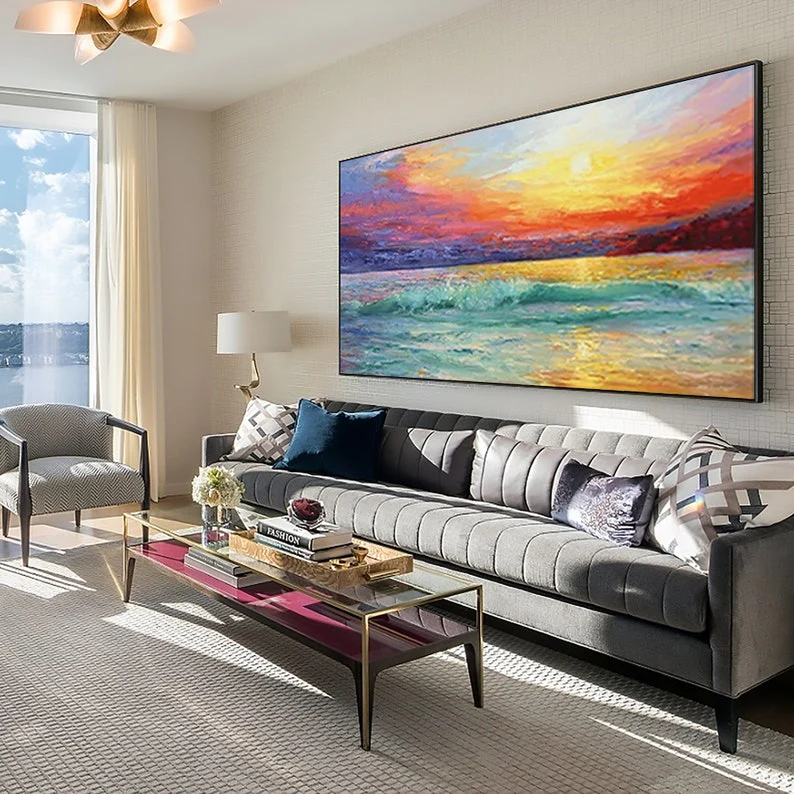 Extraordinary Sunset - 48x24" - Image 3