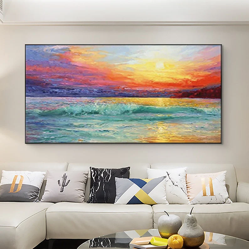 Extraordinary Sunset - 48x24" - Image 5