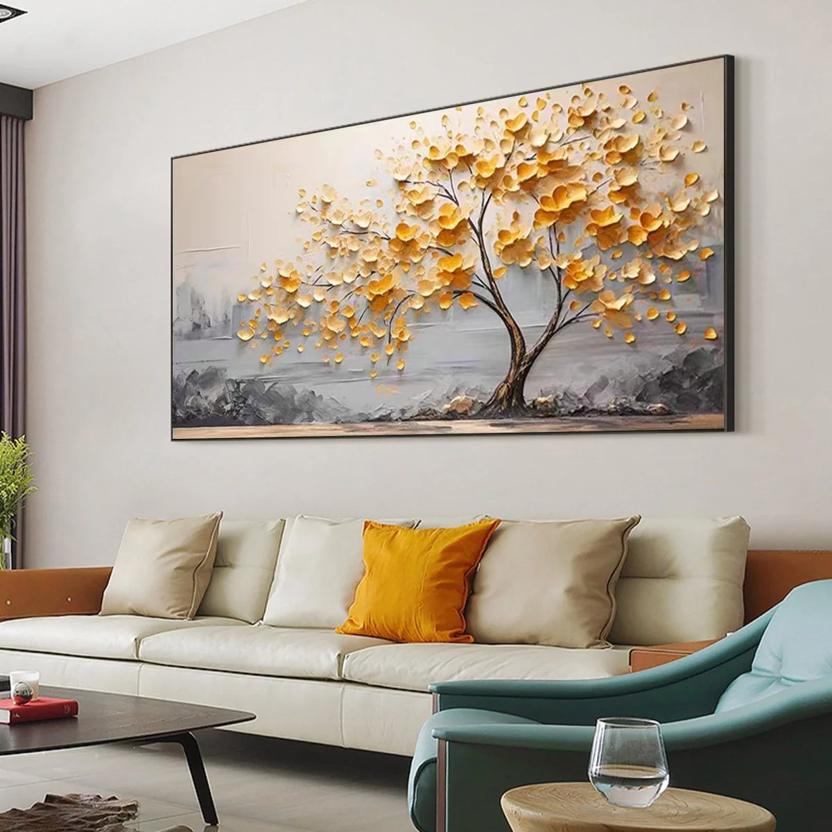 Gingko Tree - 64x32" - Image 2