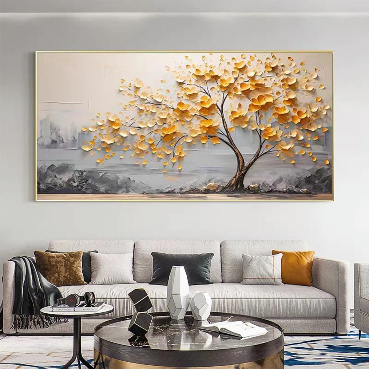 Gingko Tree - 64x32" - Image 5