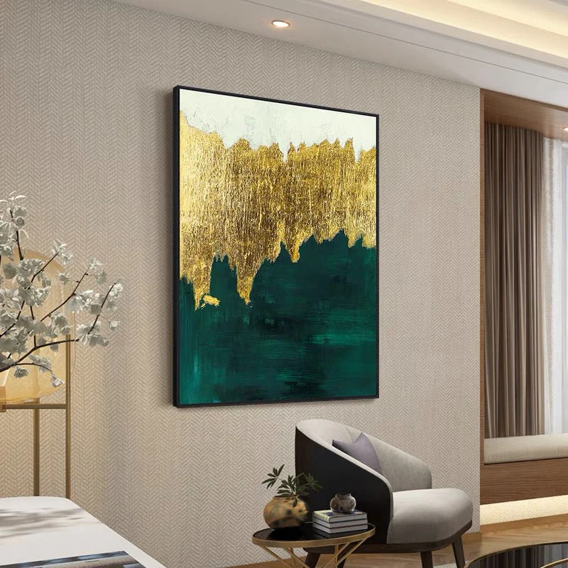 Gold Rush / Green - 32x48" - Image 2