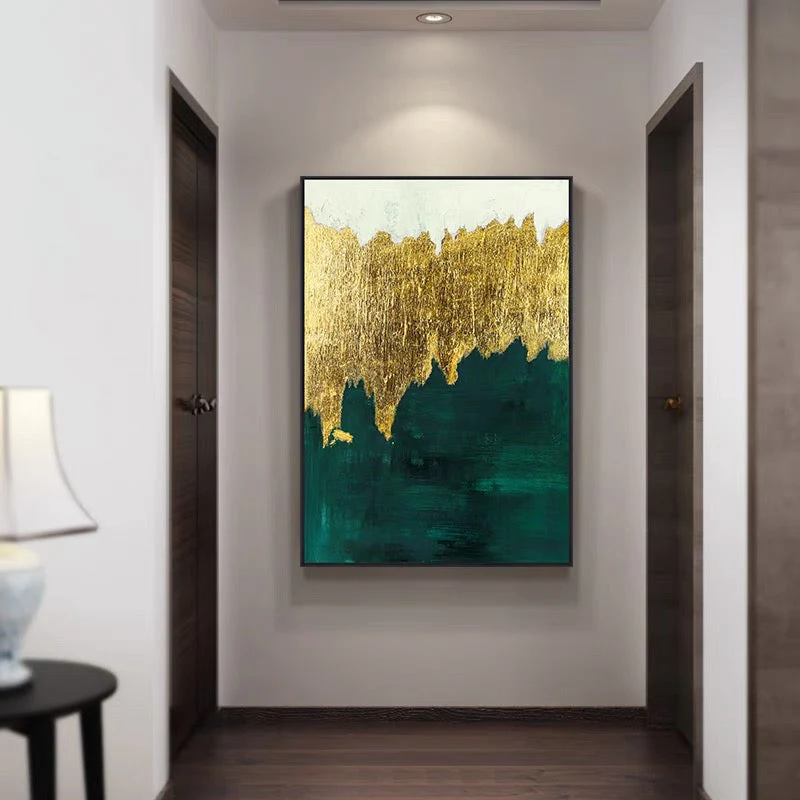 Gold Rush / Green - 32x48" - Image 6