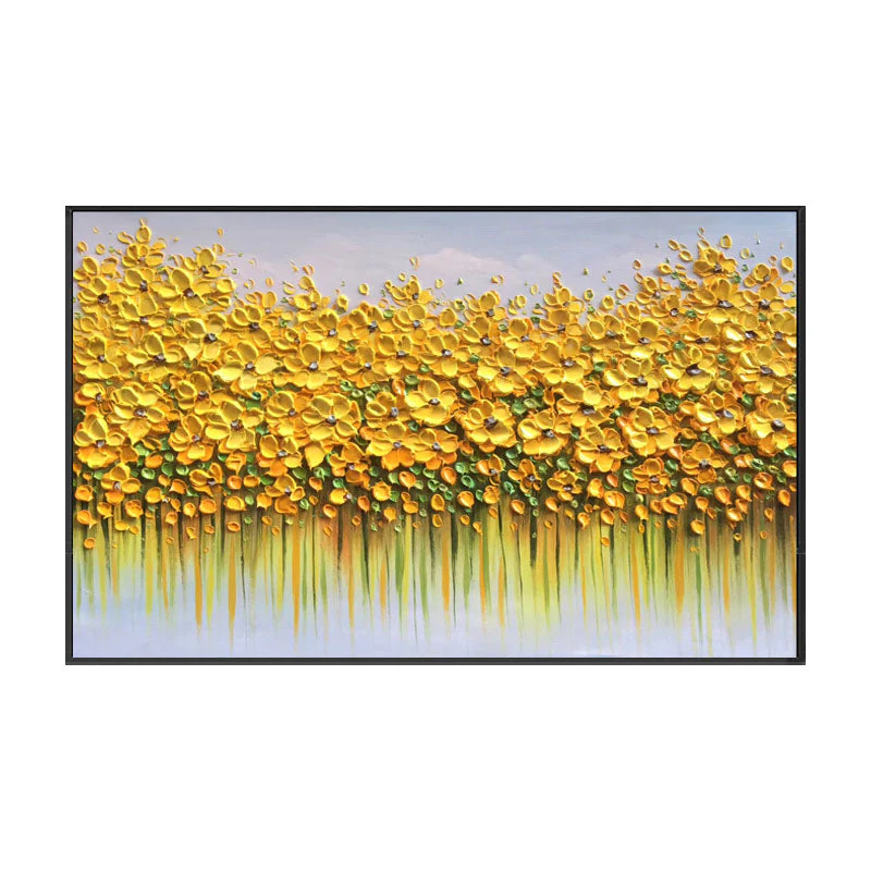 Golden Lilies - 72x48" - Image 4