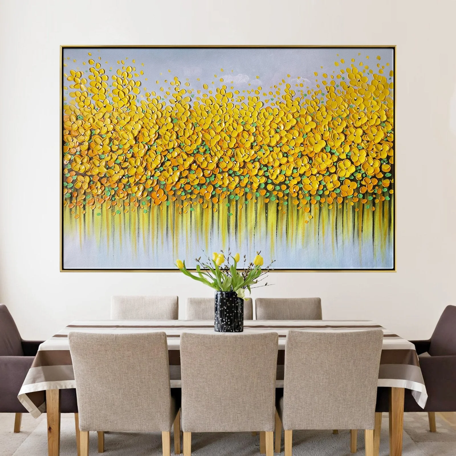 Golden Lilies - 84x56" - Image 2