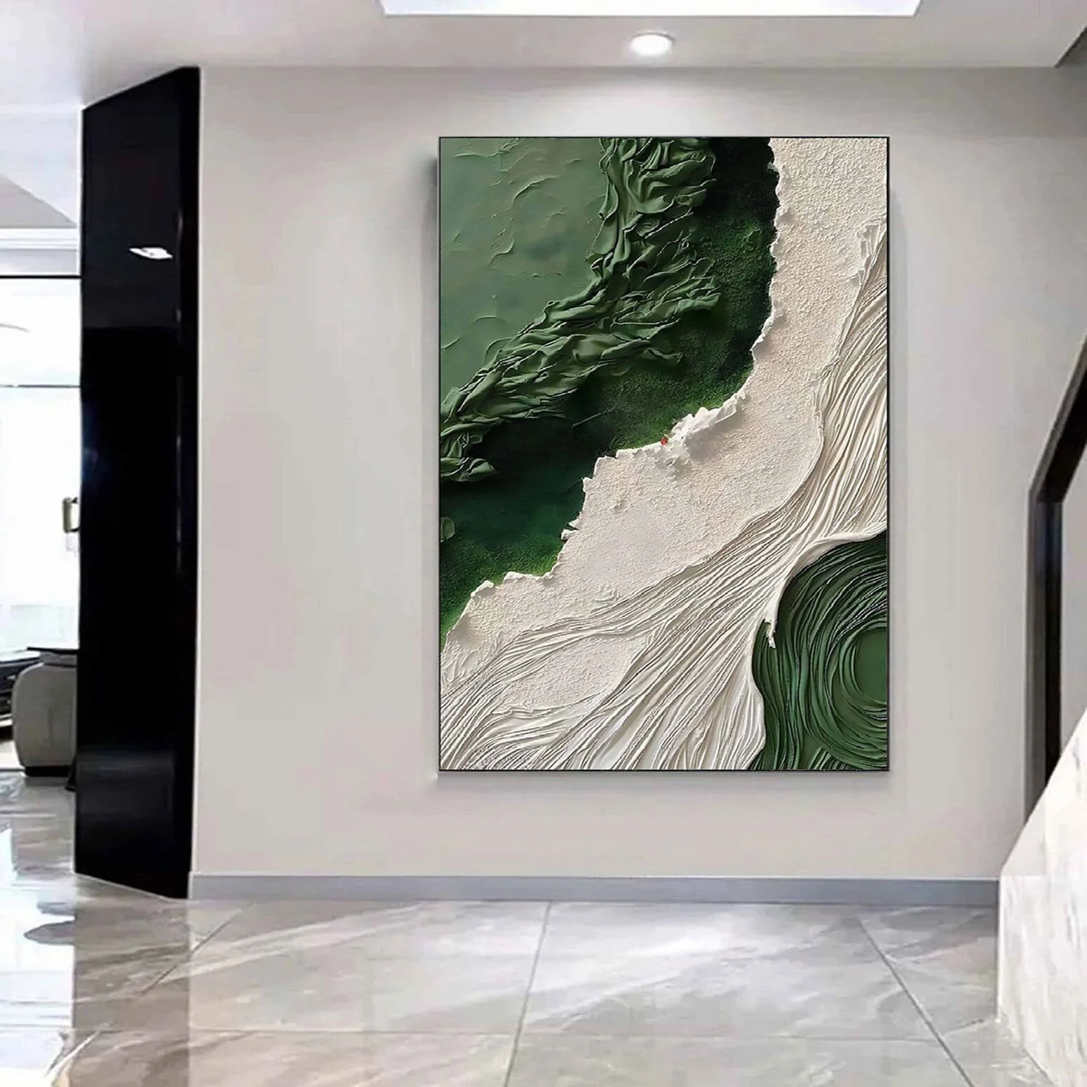 Green Rivers - 48x72" - Image 2