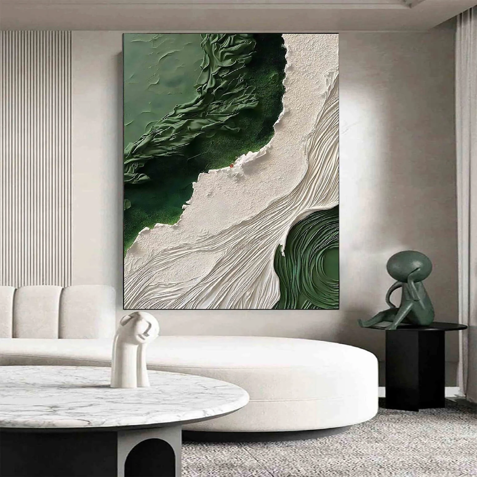 Green Rivers - 48x72" - Image 3