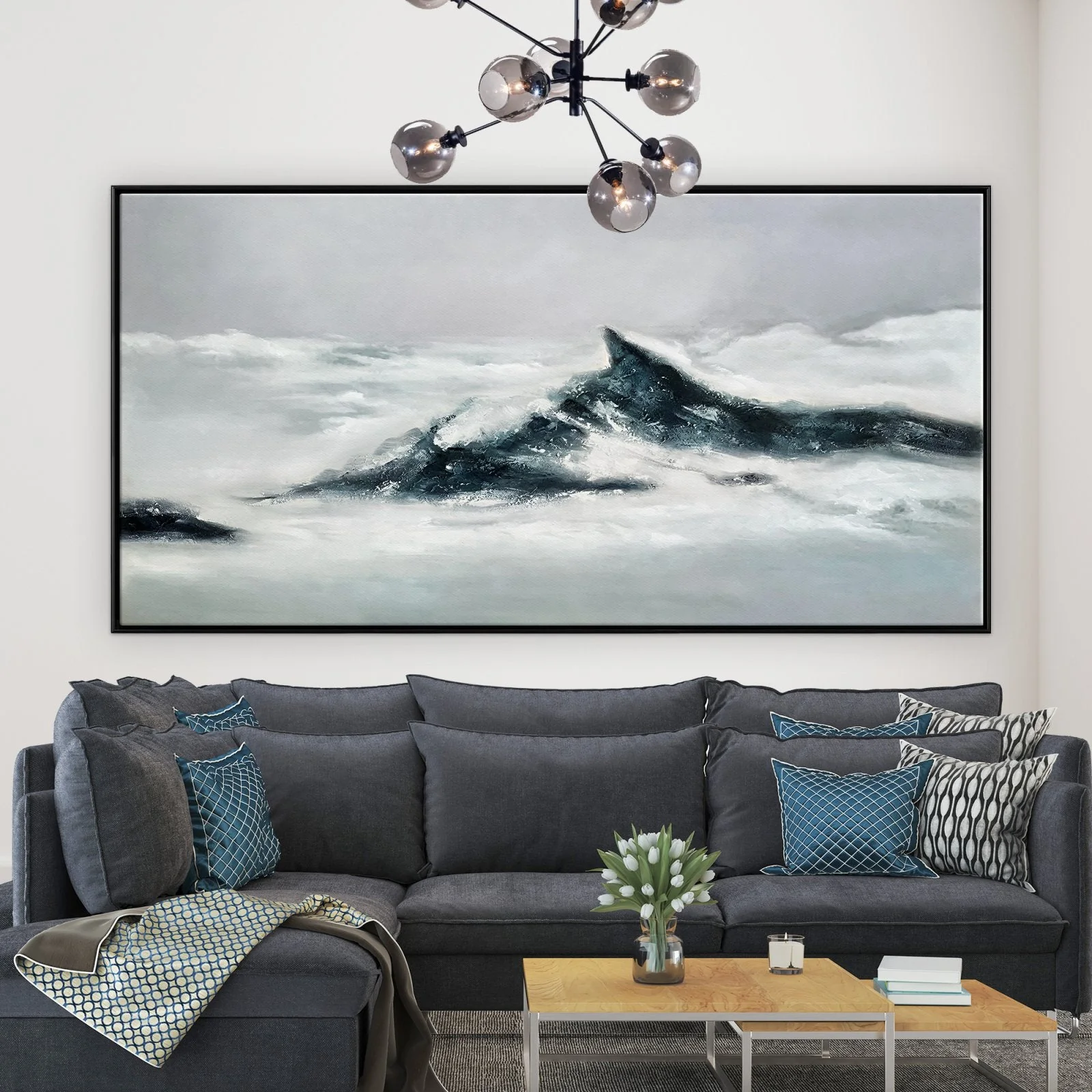 In the Clouds - 64x32"