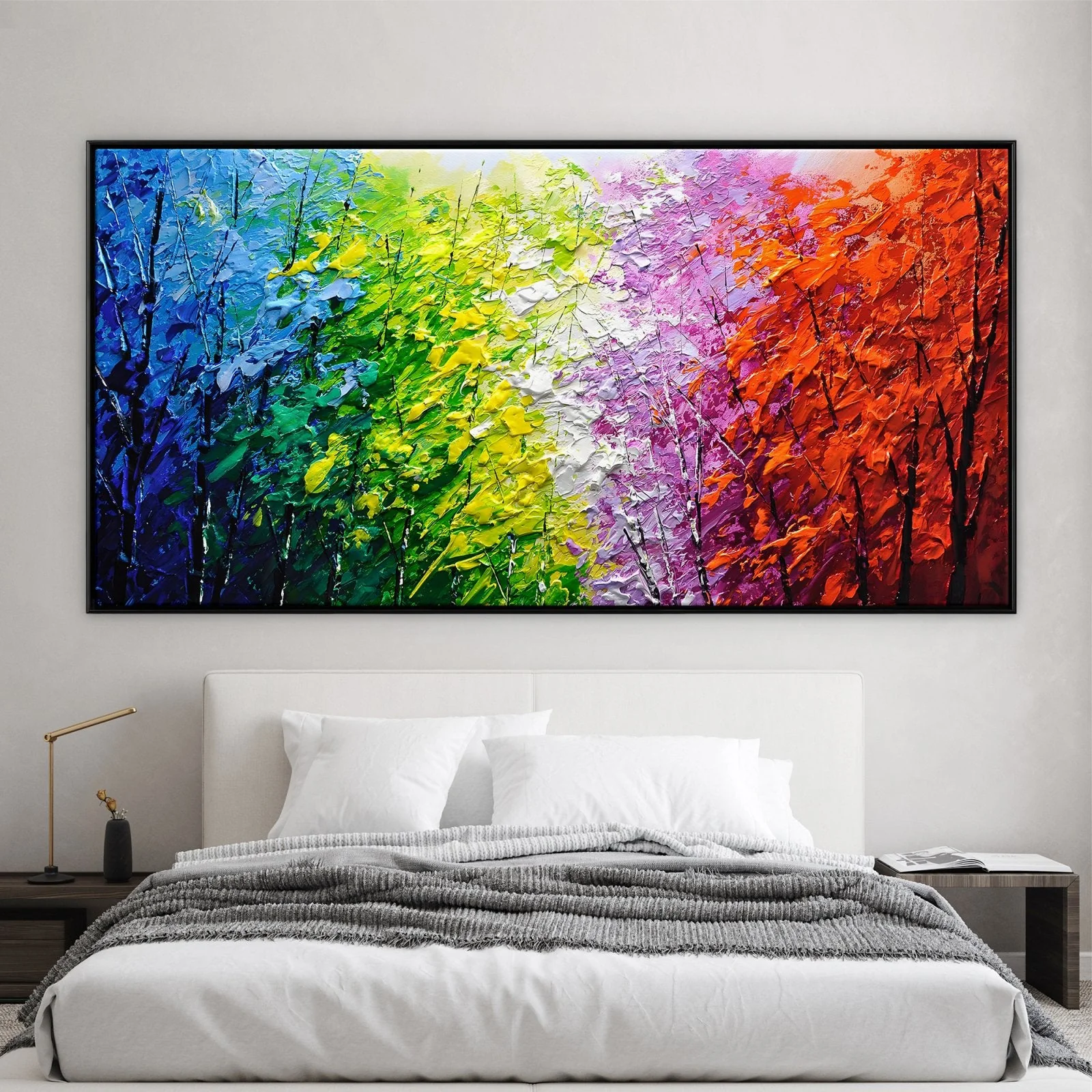 Leaves of Color - 64x32" - Image 3