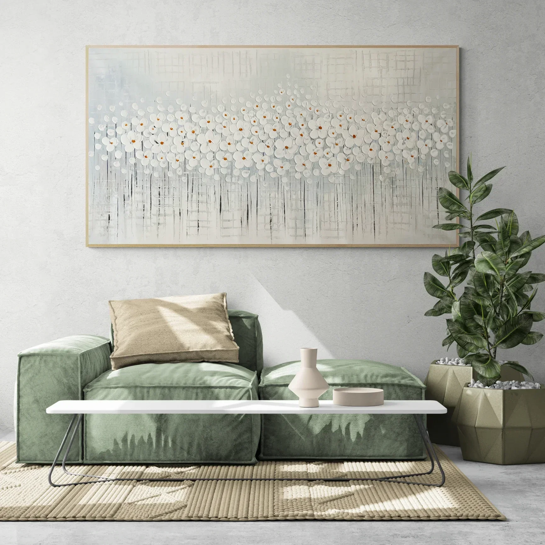 Lily Garden - 48x24" - Image 2