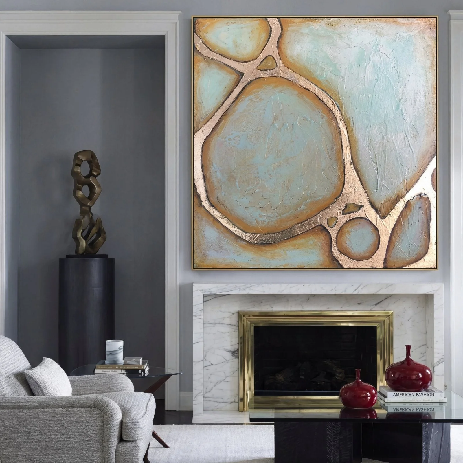 Magma - 40x40" - Image 3