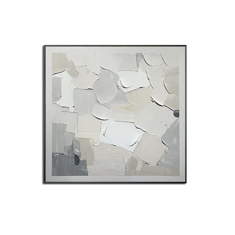 Patches of Snow - 32x32" - Image 4