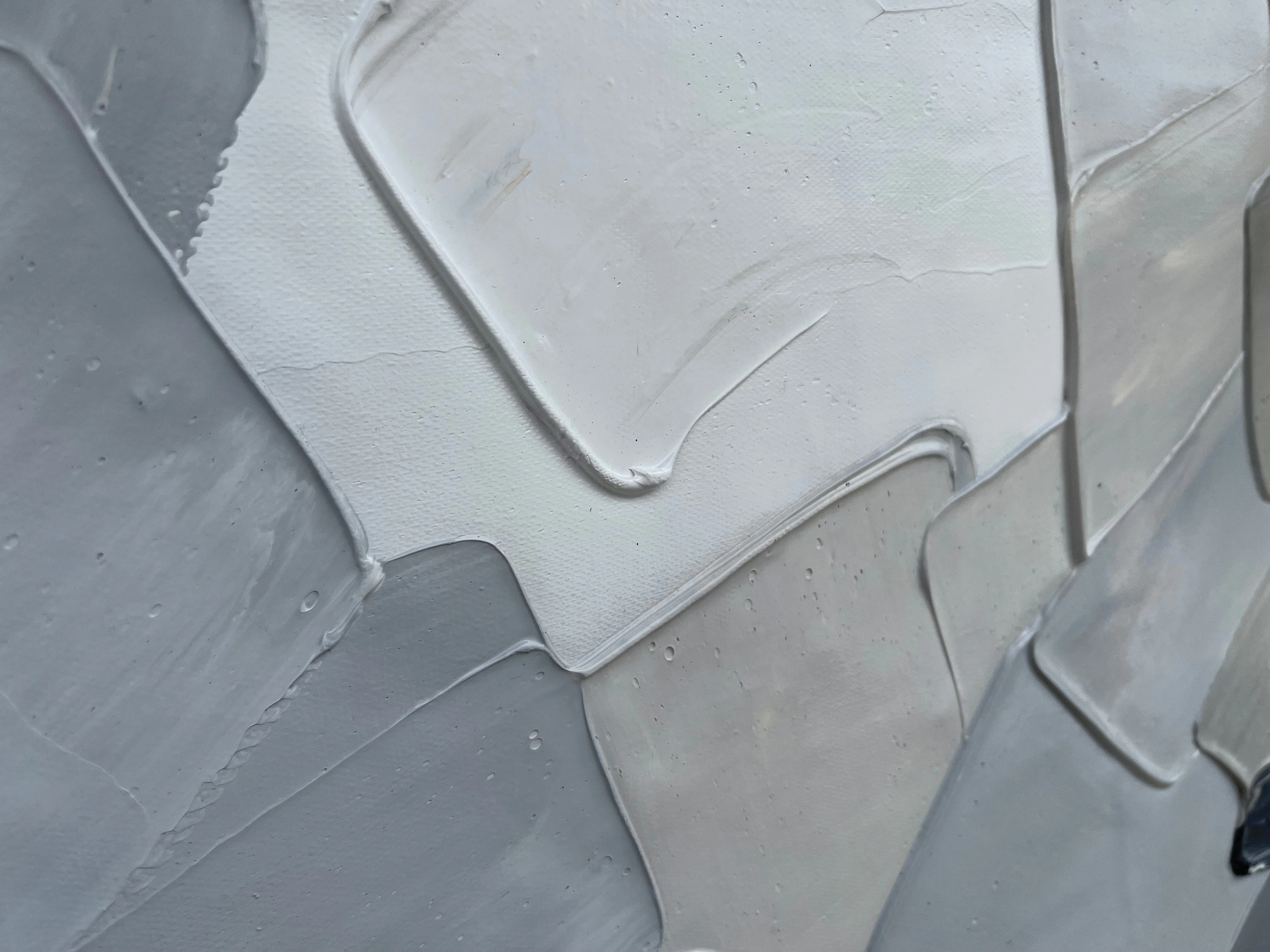 Patches of Snow - 32x32" - Image 5
