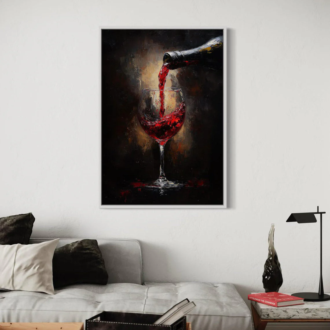 Pouring Red - 56x84"