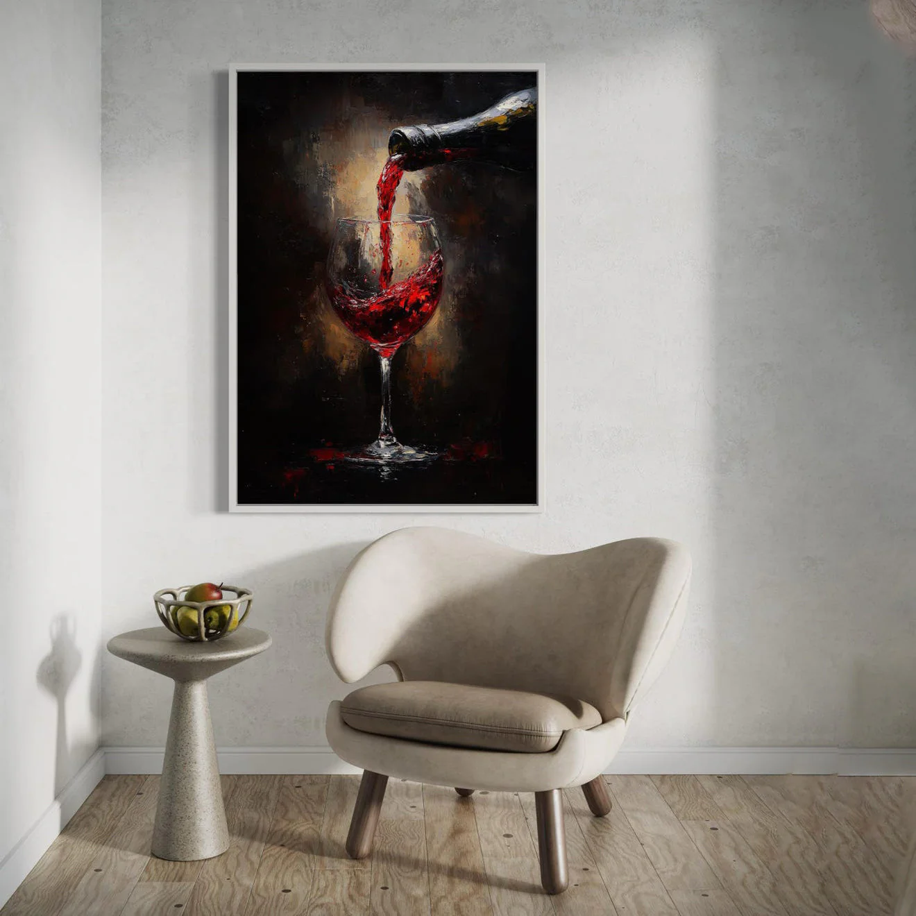 Pouring Red - 56x84" - Image 3