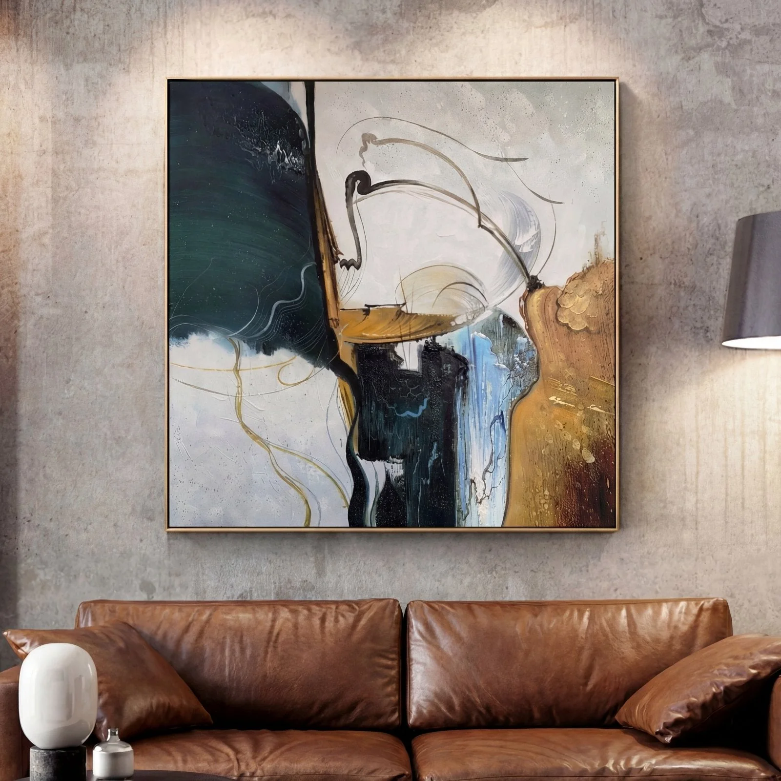 Remembering the Past - 48x48" - Image 3