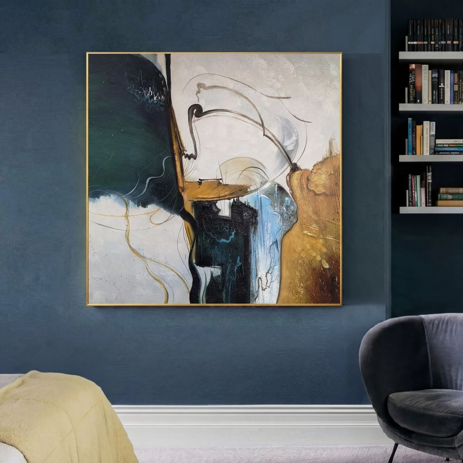 Remembering the Past - 64x64" - Image 2