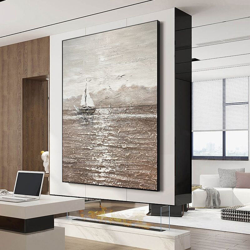 Sailing in Grey - 24x36" - Image 4