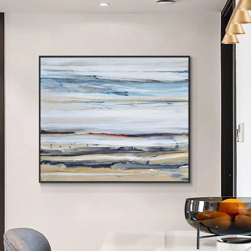 School of Whales - 56x56" - Image 4