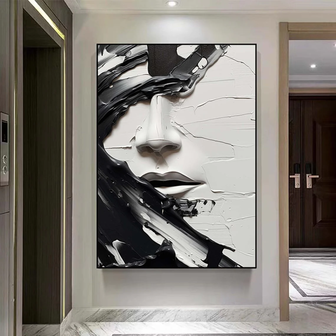 Silence. - 62x92" - Image 3