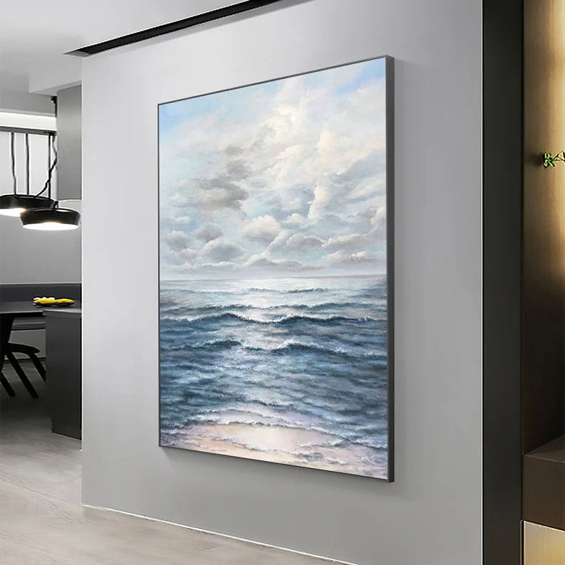 Stormy Sea - 32x48" - Image 4