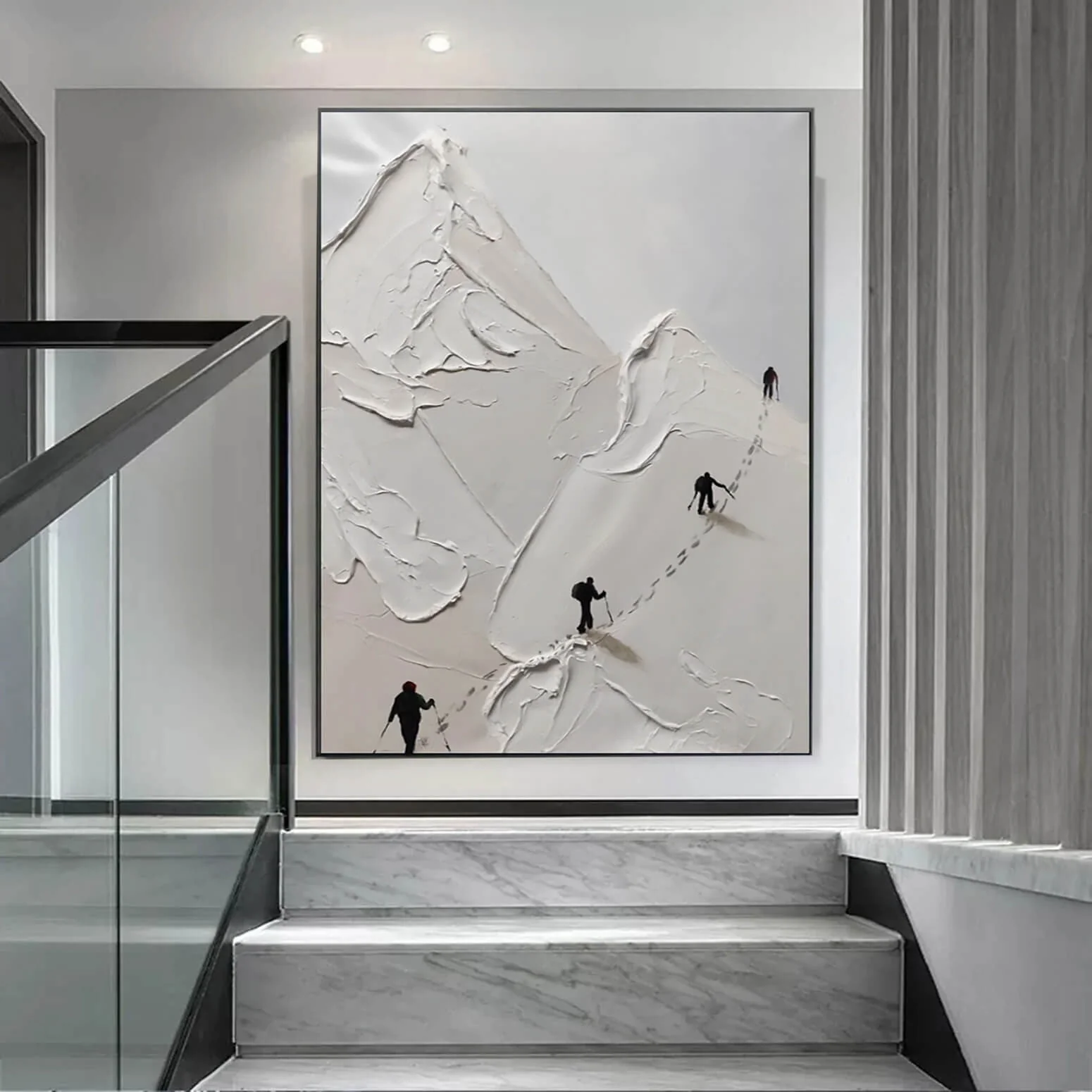 The Arctic Hikers - 32x48" - Image 3