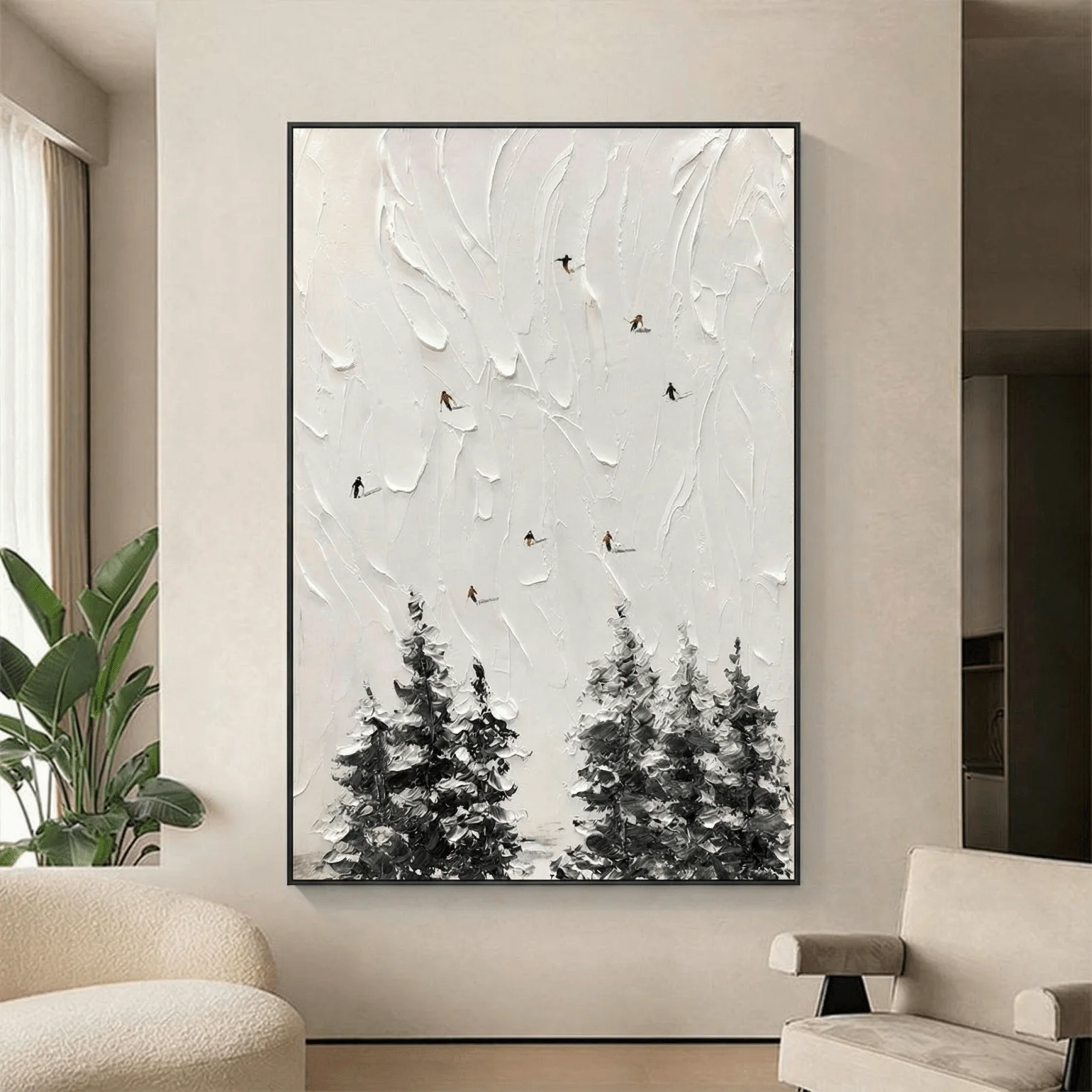 The Steep Slopes - 48x72" - Image 3