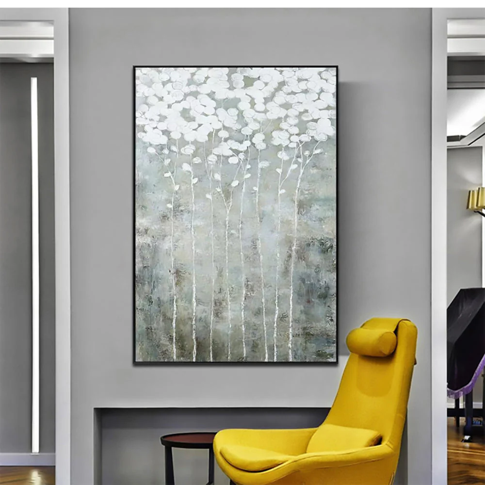 The Towering White Trees - 32x48" - Image 4